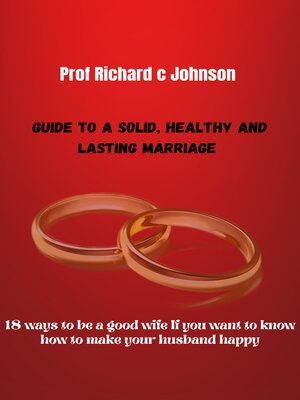 cover image of Guide to a Solid, Healthy and Lasting Marriage